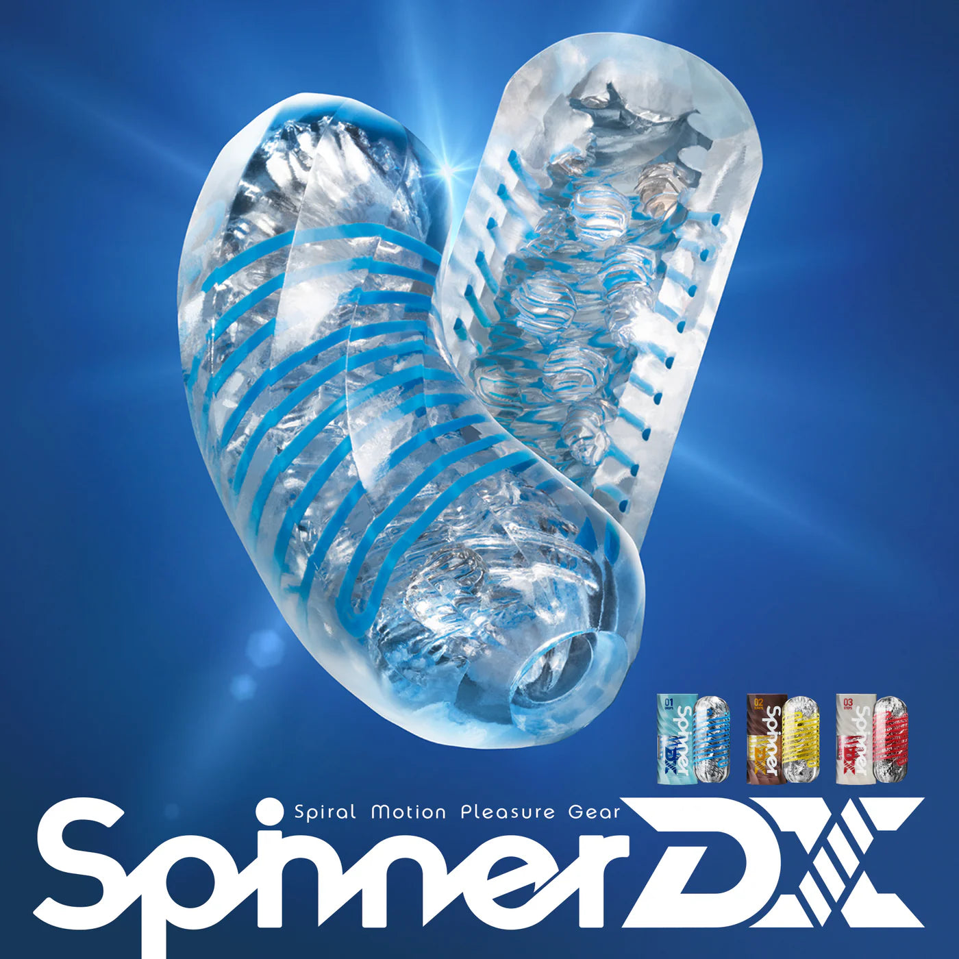 TENGA SPINNER DX - 03 STEPS