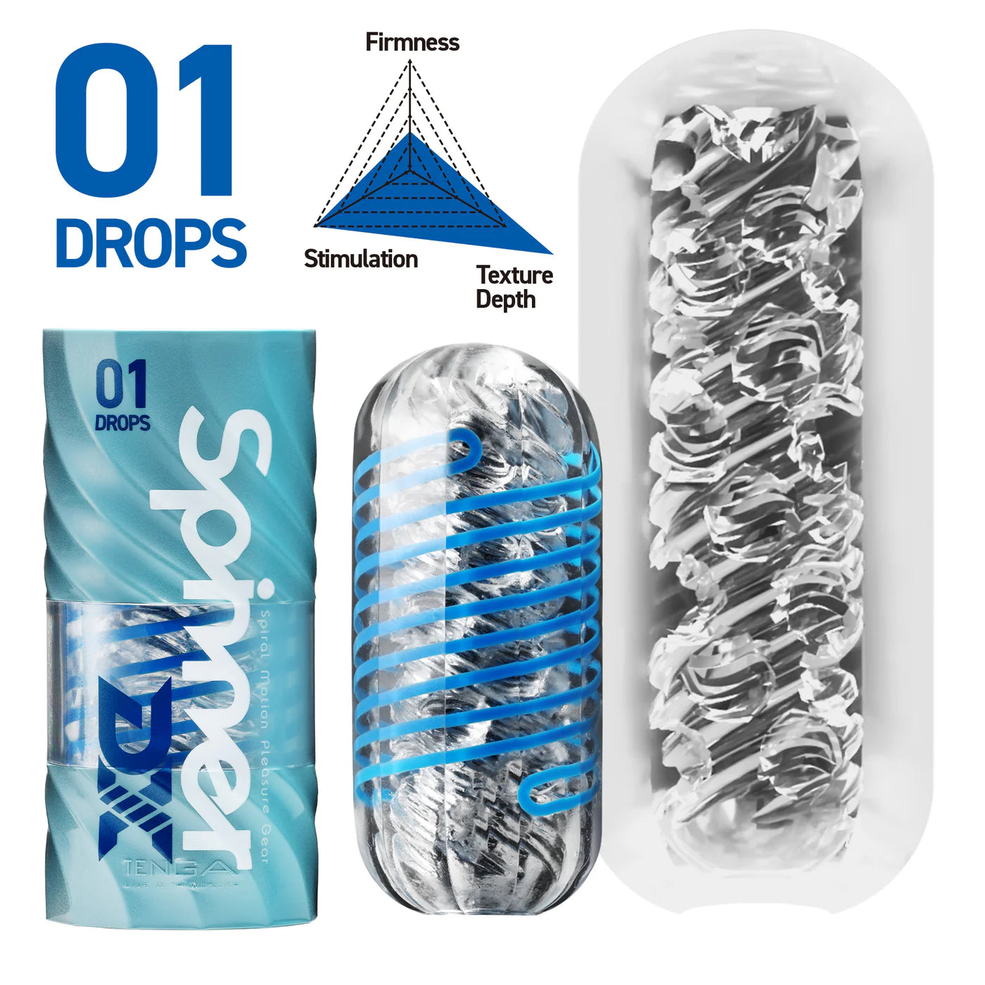 TENGA SPINNER DX - 01 DROPS