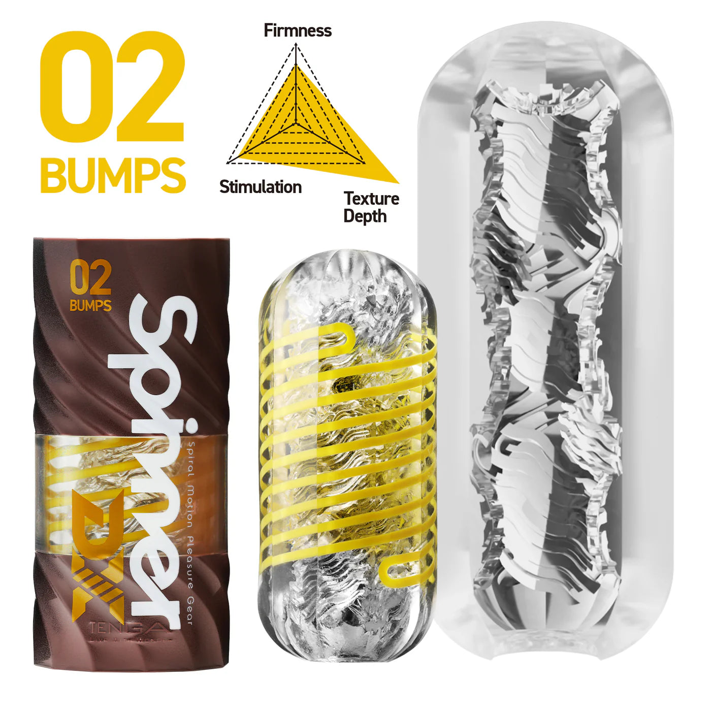 TENGA SPINNER DX - 02 BUMPS