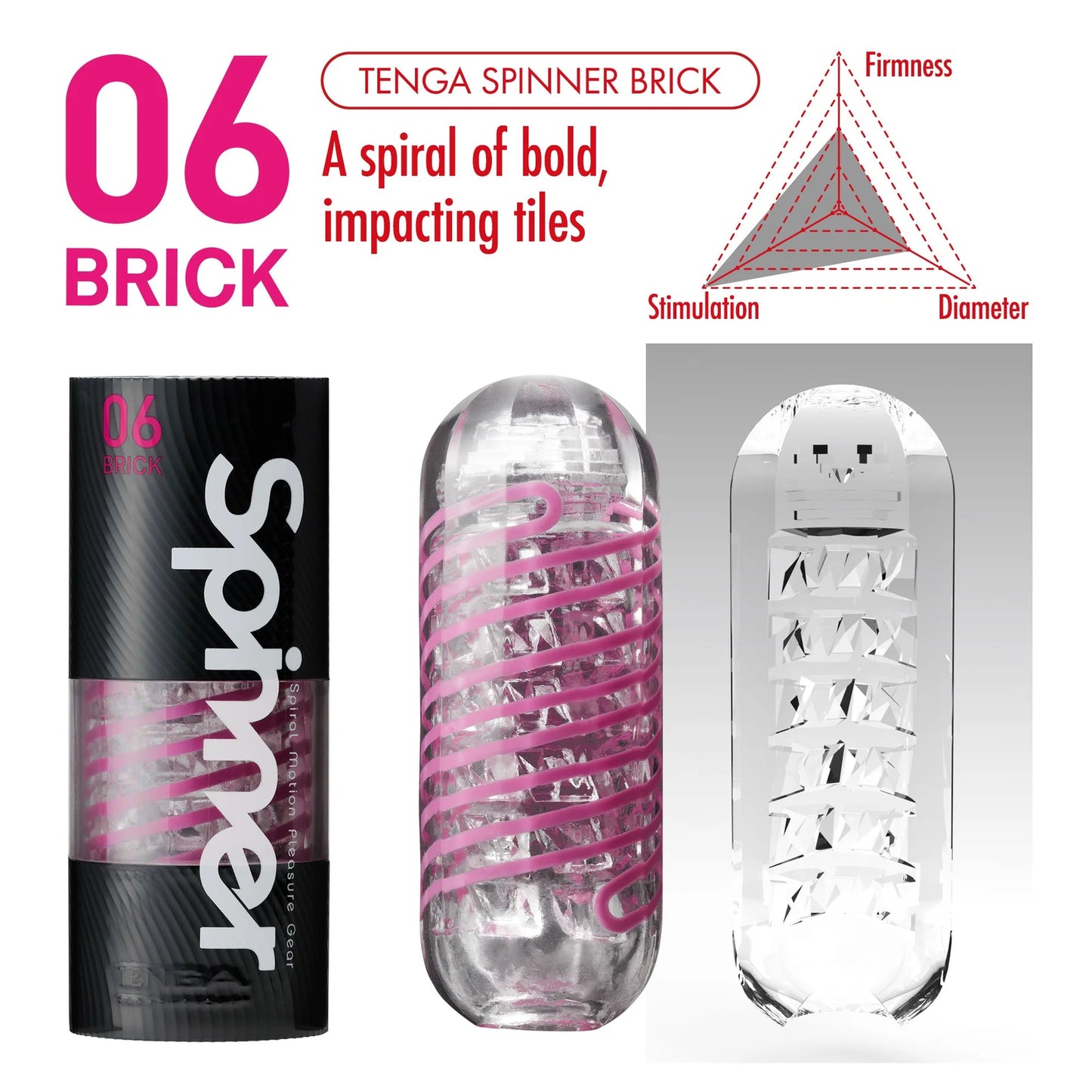 TENGA SPINNER - 06 BRICK