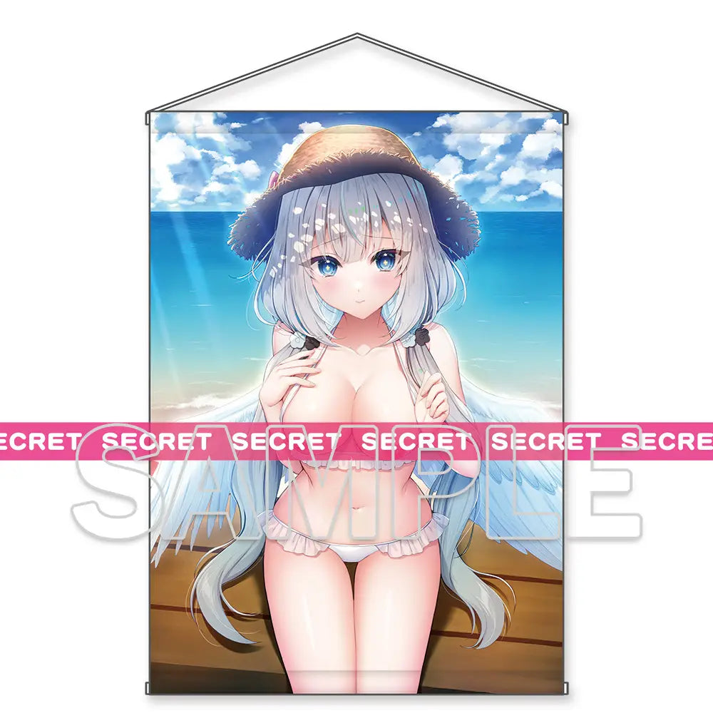 Dengeki Moe Oh: MELLOW An Angel More Dazzling than the Summer Sun X-RATED Tapestry B2