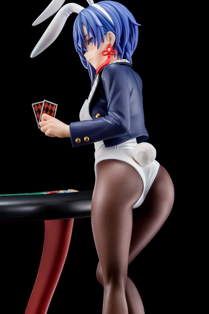 Le Maître de l'Épée Démoniaque de l'Académie Excalibur Statue 1/6 Sakuya Sieglinde portant un costume de lapin bleu lapis-lazuli avec système de gadget Nip Slip 25 cm