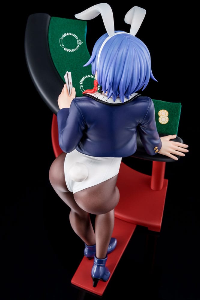 Le Maître de l'Épée Démoniaque de l'Académie Excalibur Statue 1/6 Sakuya Sieglinde portant un costume de lapin bleu lapis-lazuli avec système de gadget Nip Slip 25 cm