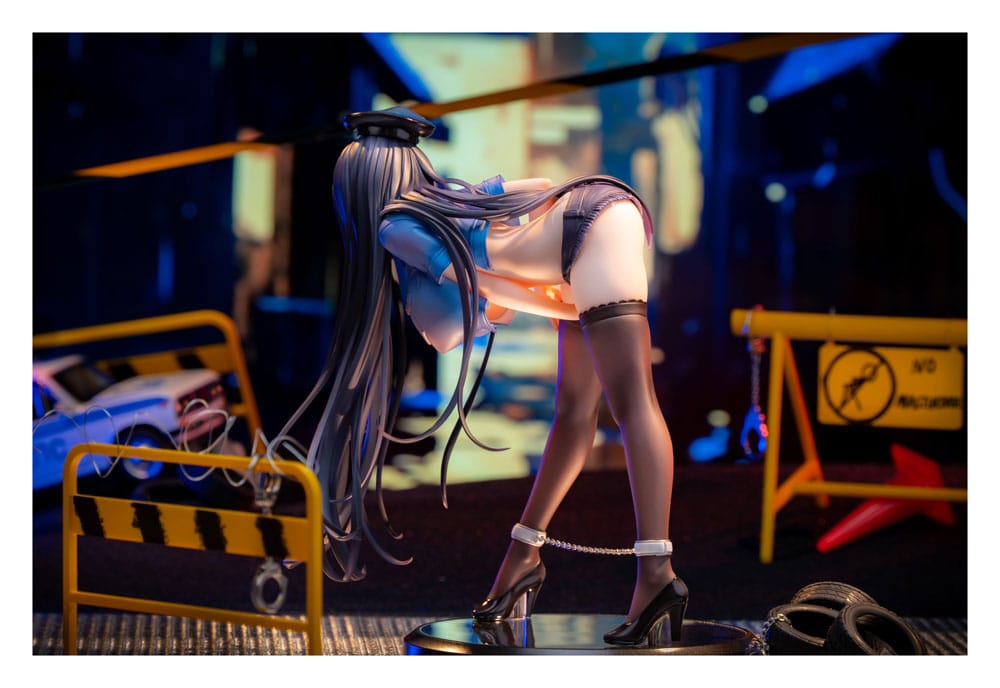 Statuette PVC originale à l'échelle 1/6 du procureur Mitsu Umetani, version couleur différente, 21 cm