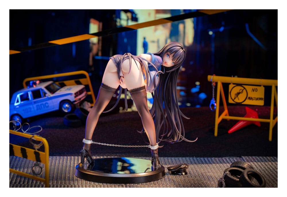 Statuette PVC originale à l'échelle 1/6 du procureur Mitsu Umetani, version couleur différente, 21 cm