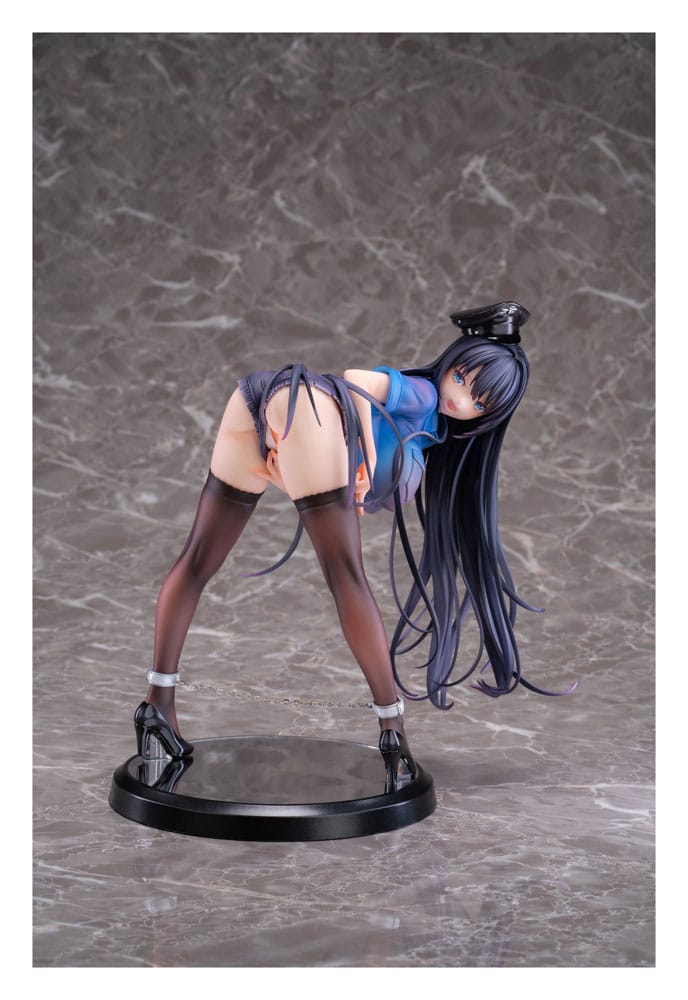 Statuette PVC originale à l'échelle 1/6 du procureur Mitsu Umetani, version couleur différente, 21 cm