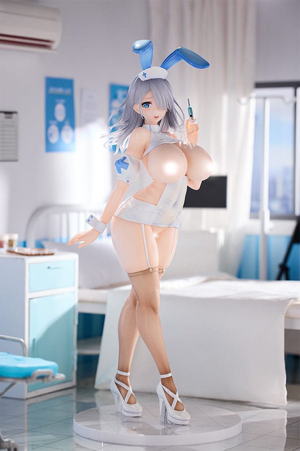 Original Character PVC Statue 1/6 Blue Nurse Bunny 29 cm