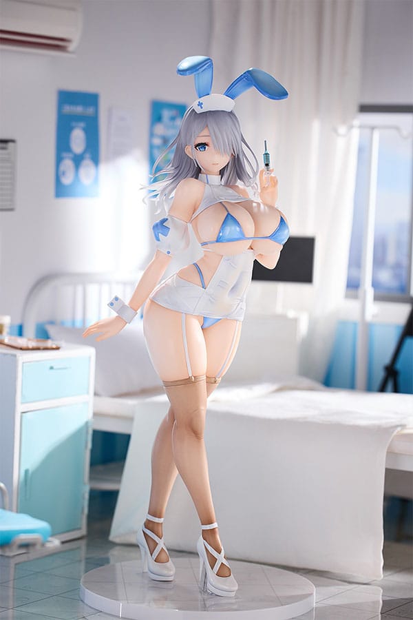 Original Character PVC Statue 1/6 Blue Nurse Bunny 29 cm