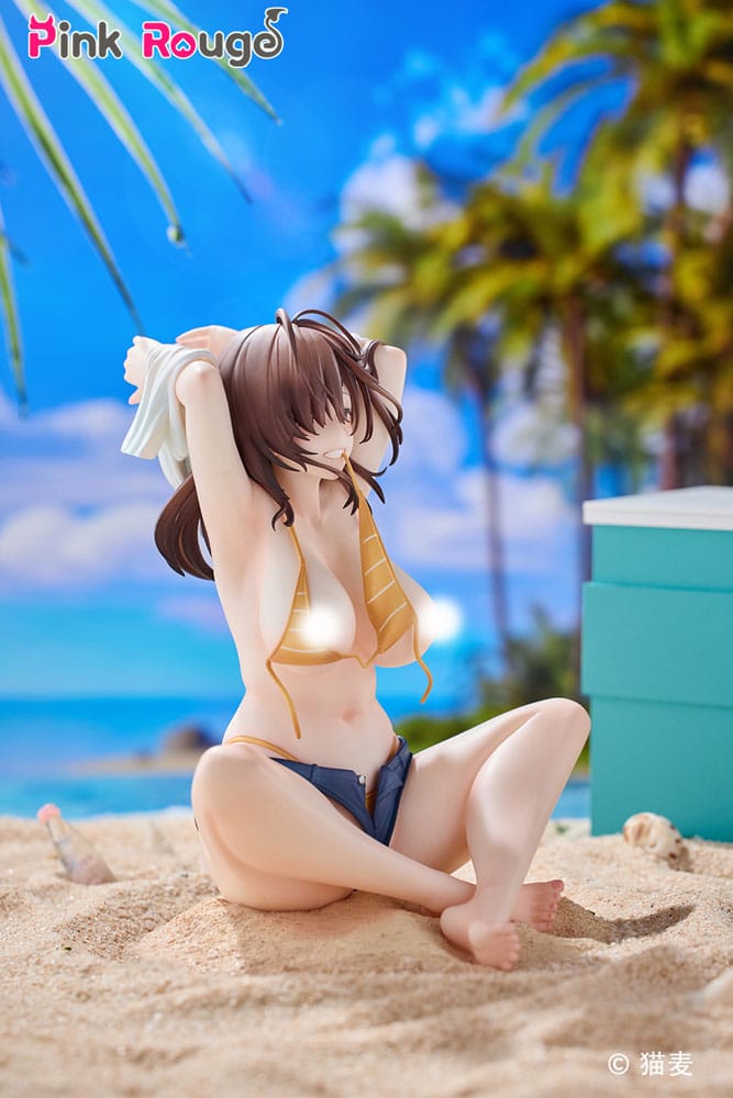 Statue PVC Personnage Original 1/7 Danjo no Yujo ga Seiritsu Dekinai Type no Onna Tomodachi Set Spécial 15 cm