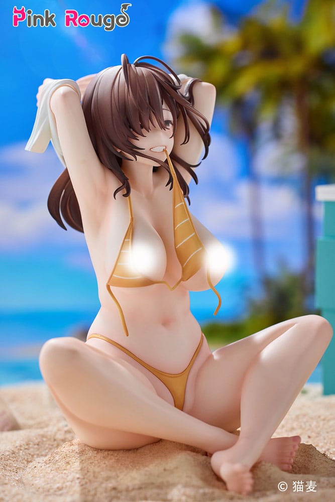Statue PVC Personnage Original 1/7 Danjo no Yujo ga Seiritsu Dekinai Type no Onna Tomodachi Set Spécial 15 cm