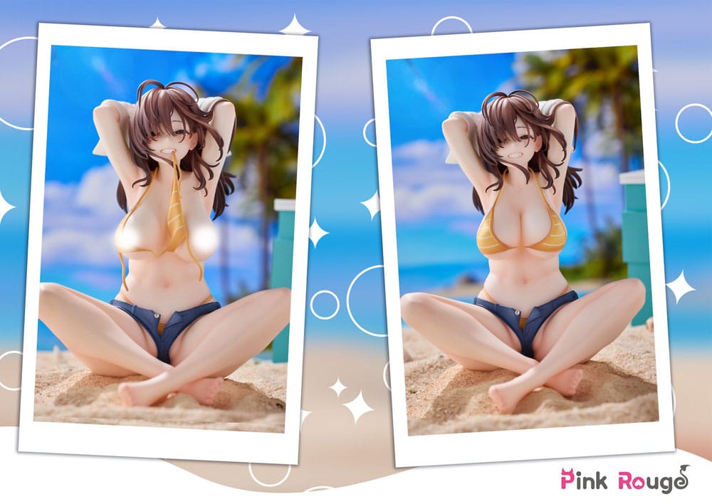 Statue PVC Personnage Original 1/7 Danjo no Yujo ga Seiritsu Dekinai Type no Onna Tomodachi Set Spécial 15 cm