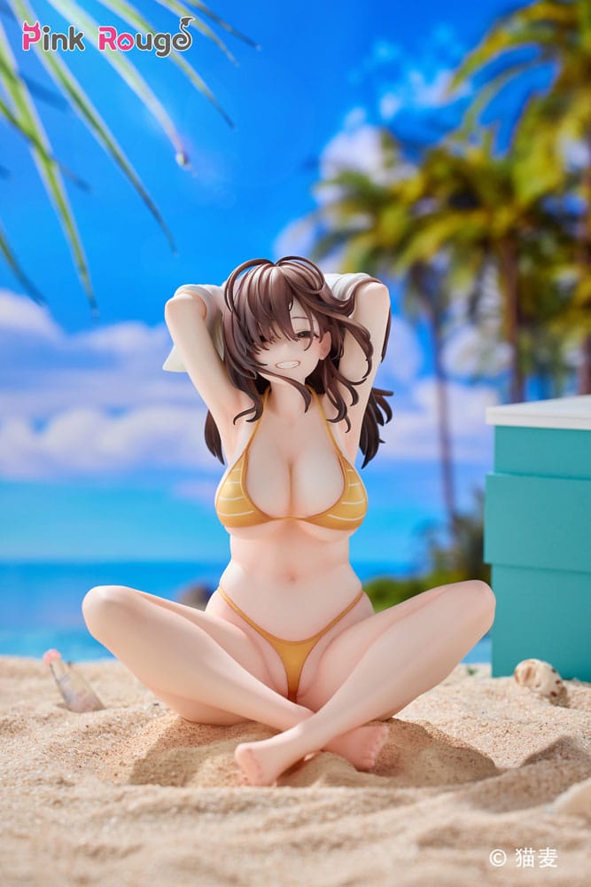 Statue PVC Personnage Original 1/7 Danjo no Yujo ga Seiritsu Dekinai Type no Onna Tomodachi Set Spécial 15 cm