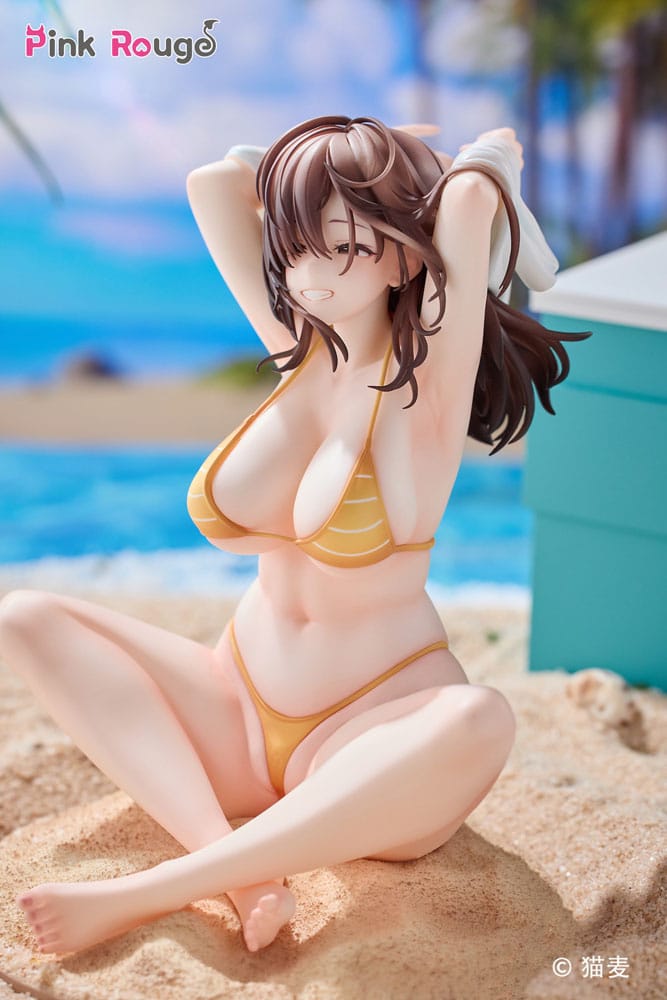 Statue PVC Personnage Original 1/7 Danjo no Yujo ga Seiritsu Dekinai Type no Onna Tomodachi Set Spécial 15 cm