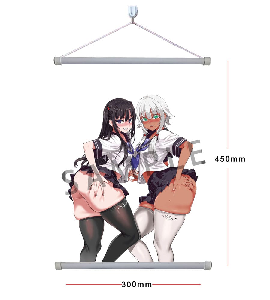 Monde où l'épaisseur des cuisses d'une fille est égale à son statut social Statues 1/5 Raura Aiza & Iroha Shishikura 14 cm
