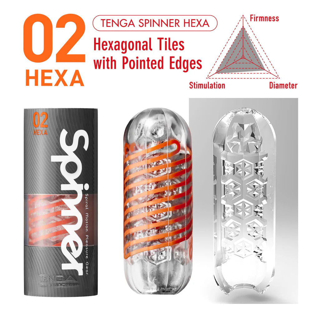 TENGA SPINNER - 02 HEXA