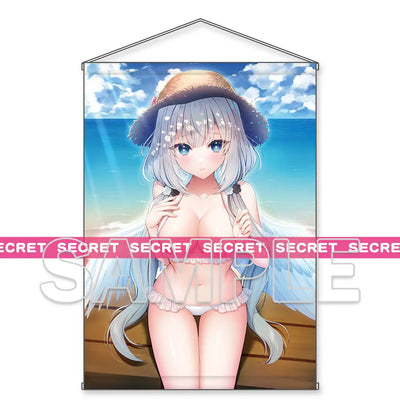Dengeki Moe Oh: MELLOW An Angel More Dazzling than the Summer Sun X-RATED Tapestry B2
