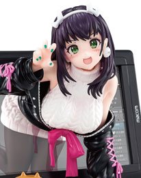 Original Character PVC Statue 1/6 Nishiza-san Illustration by Nishizawa 18 cm