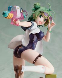 Poyoyon Rock Artwork Collection PVC Statue 1/5.5 Midori Sukumizu 26 cm