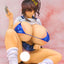 Comic Shingeki PVC Statue 1/5.5 Kyoku Taiheiten Cover Girl Yui Nishina 14 cm