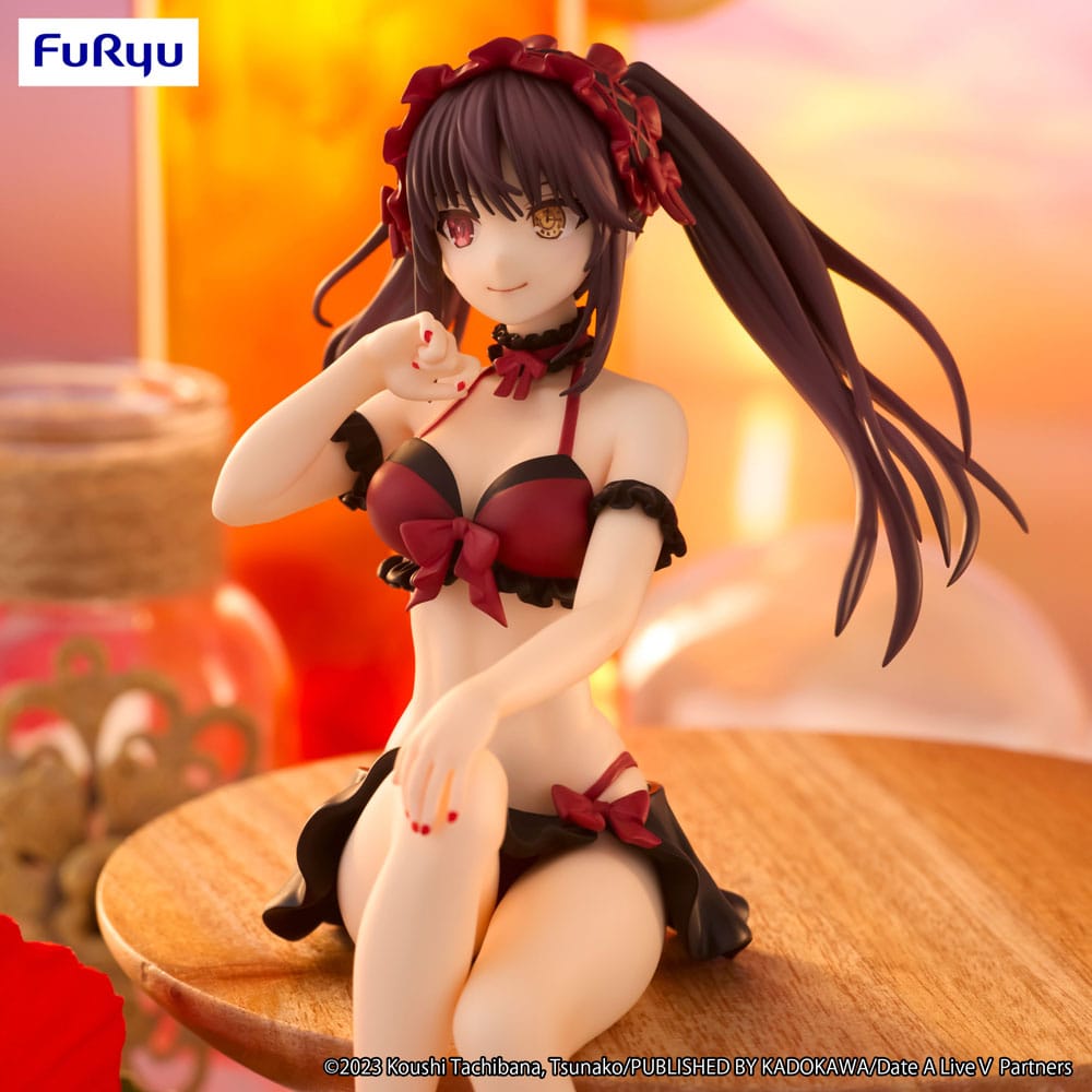 Date A Live Noodle Stopper PVC Statue Kurumi Tokisaki Swimsuit Ver. 15 cm