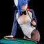 Le Maître de l'Épée Démoniaque de l'Académie Excalibur Statue 1/6 Sakuya Sieglinde portant un costume de lapin bleu lapis-lazuli avec système de gadget Nip Slip 25 cm