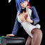 Le Maître de l'Épée Démoniaque de l'Académie Excalibur Statue 1/6 Sakuya Sieglinde portant un costume de lapin bleu lapis-lazuli avec système de gadget Nip Slip 25 cm
