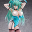 Original Character PVC Statue 1/4 Green Twin Tail Bunny-chan 43 cm