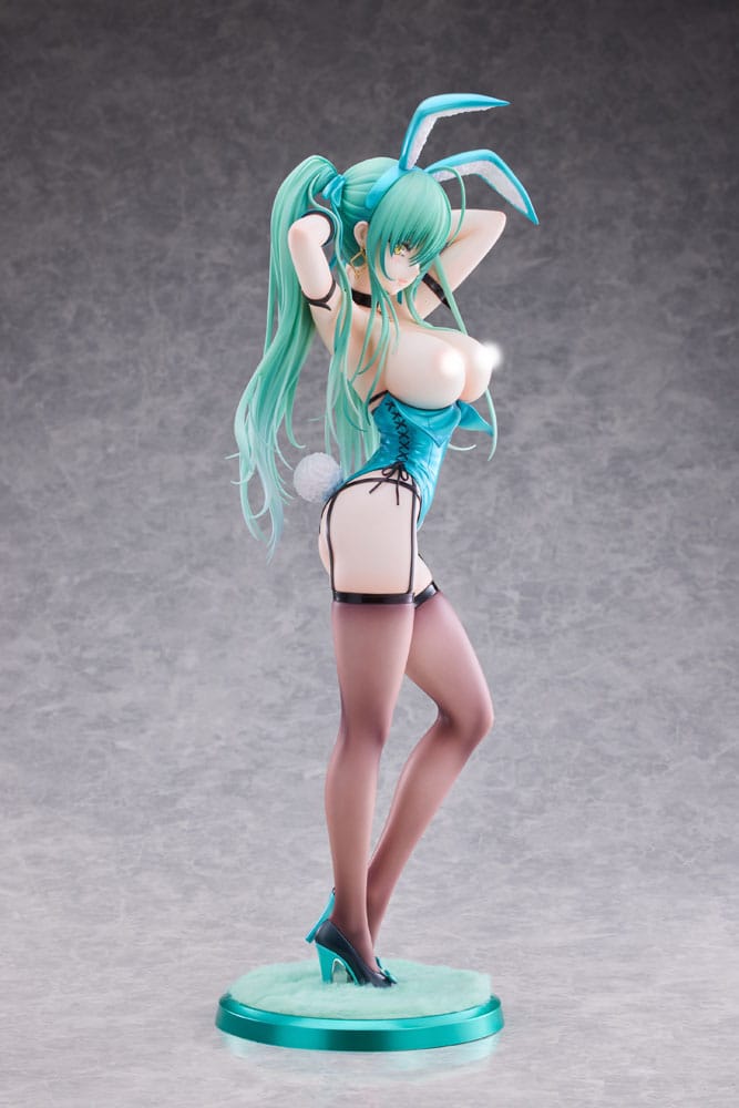 Original Character PVC Statue 1/4 Green Twin Tail Bunny-chan 43 cm