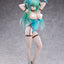 Original Character PVC Statue 1/4 Green Twin Tail Bunny-chan Fishnet Tights Ver. 43cm