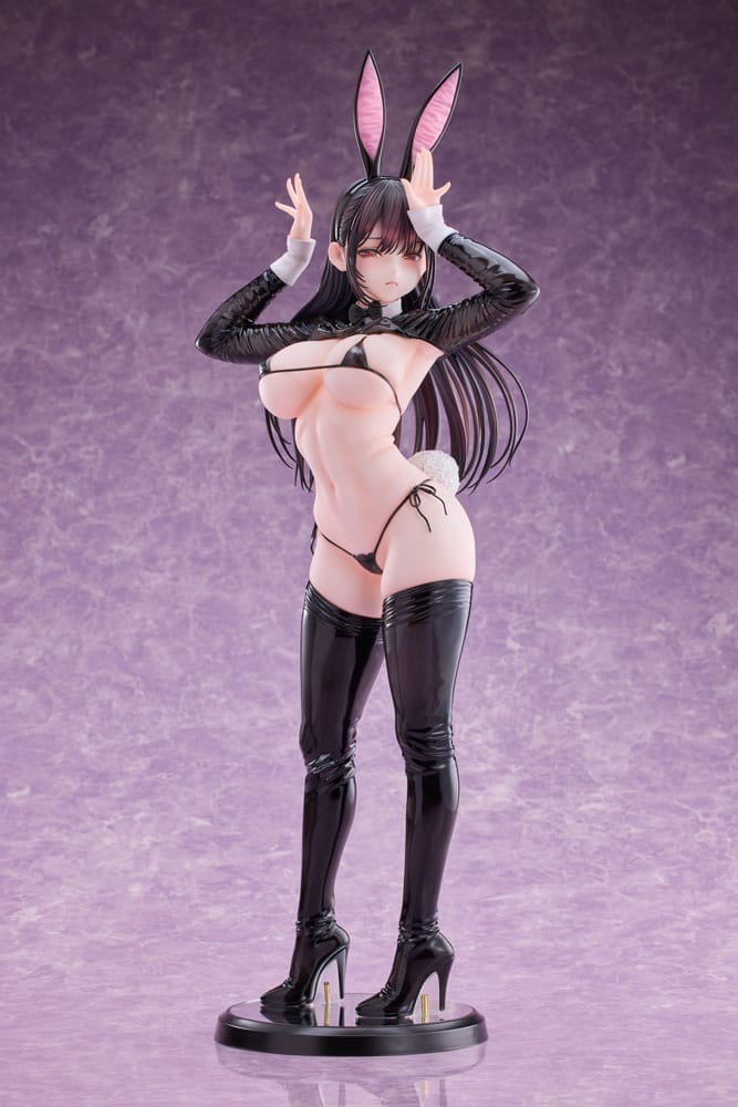 Statuette PVC originale 1/4 Reverse Bunny Girl illustrée par Daiki Kase Édition Deluxe 48 cm