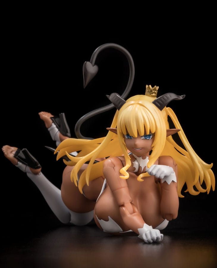 Original Character by Asanagi Series Action Figure Succubus Queen Lisbeth Tanned Ver. 14cm