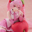 Hatsune Miku PVC Statue Desktop Cute Figure Sakura Miku Cherry Cushion Ver. 13 cm