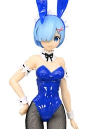 Re:Zero BiCute Bunnies PVC Statue Rem Blue Color Ver. 30 cm
