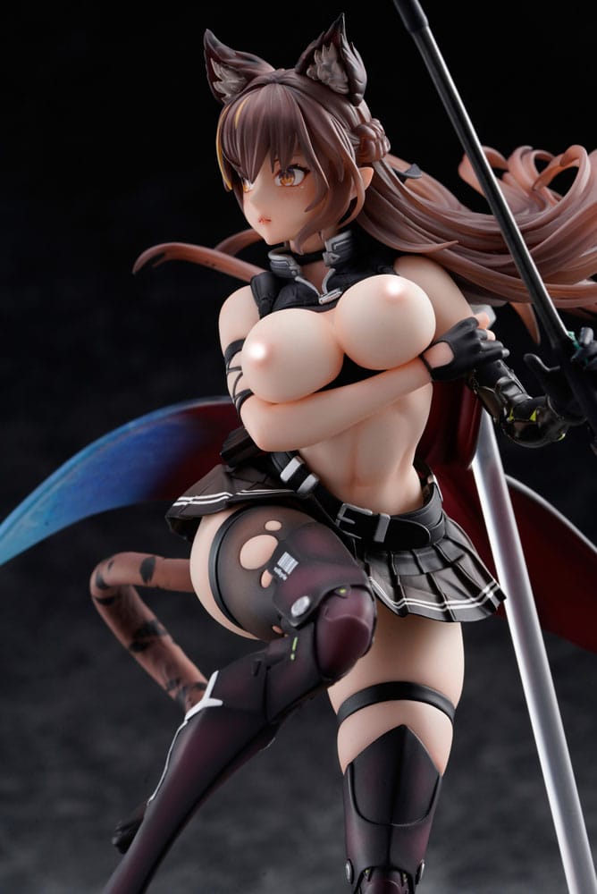 Original Character PVC Statue 1/7 Ijuu Senki Series: Sniper Karihime Limited Distribution 27 cm