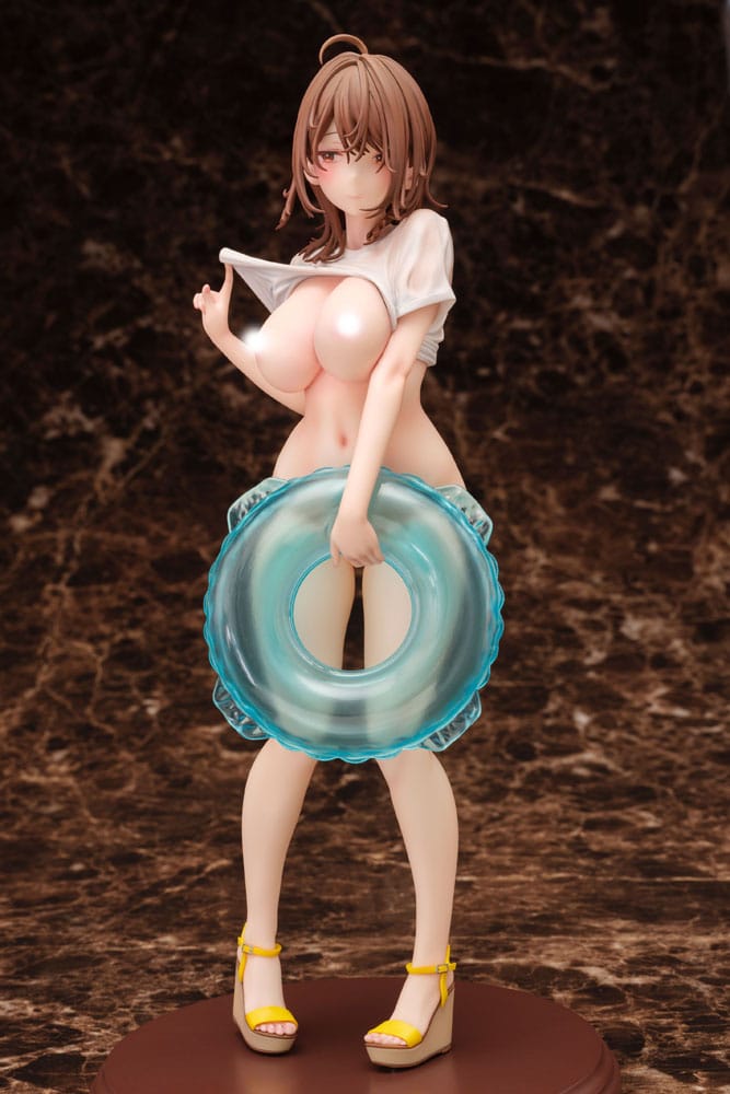 Original Illustration Statue 1/6 Deatte Toku Suru Onnanoko Tokujo-chan Hinako Ootori illustration Nekomugi 28 cm