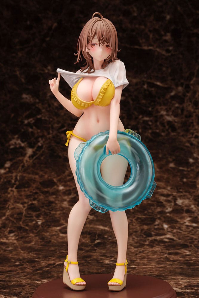 Original Illustration Statue 1/6 Deatte Toku Suru Onnanoko Tokujo-chan Hinako Ootori illustration Nekomugi 28 cm