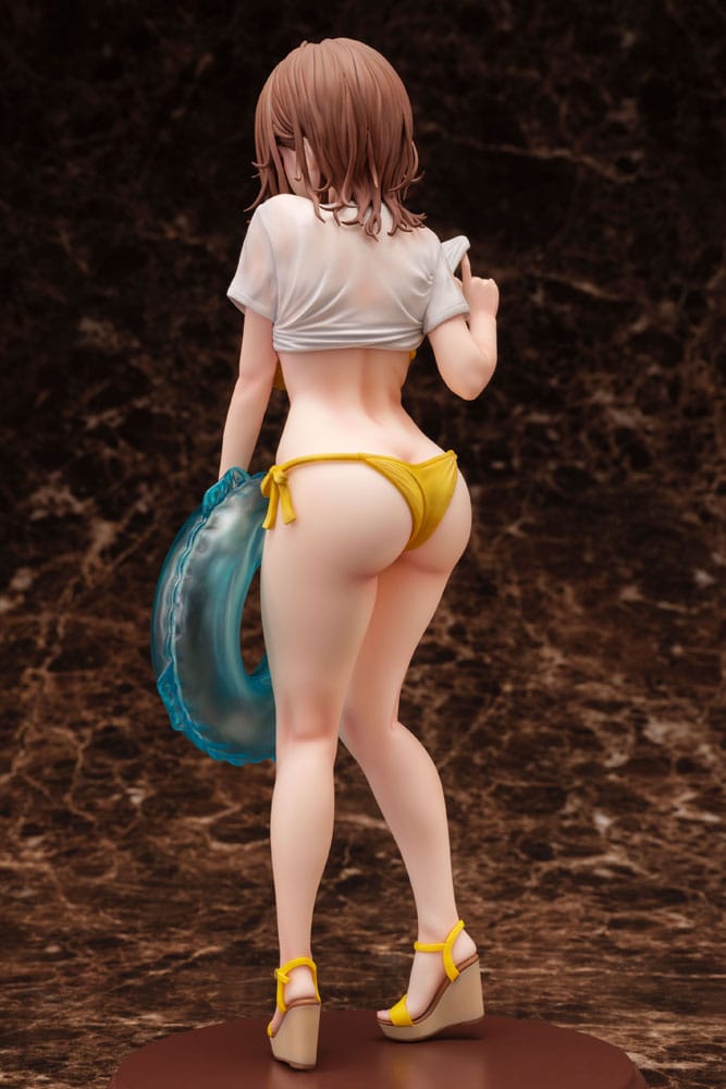 Original Illustration Statue 1/6 Deatte Toku Suru Onnanoko Tokujo-chan Hinako Ootori illustration Nekomugi 28 cm