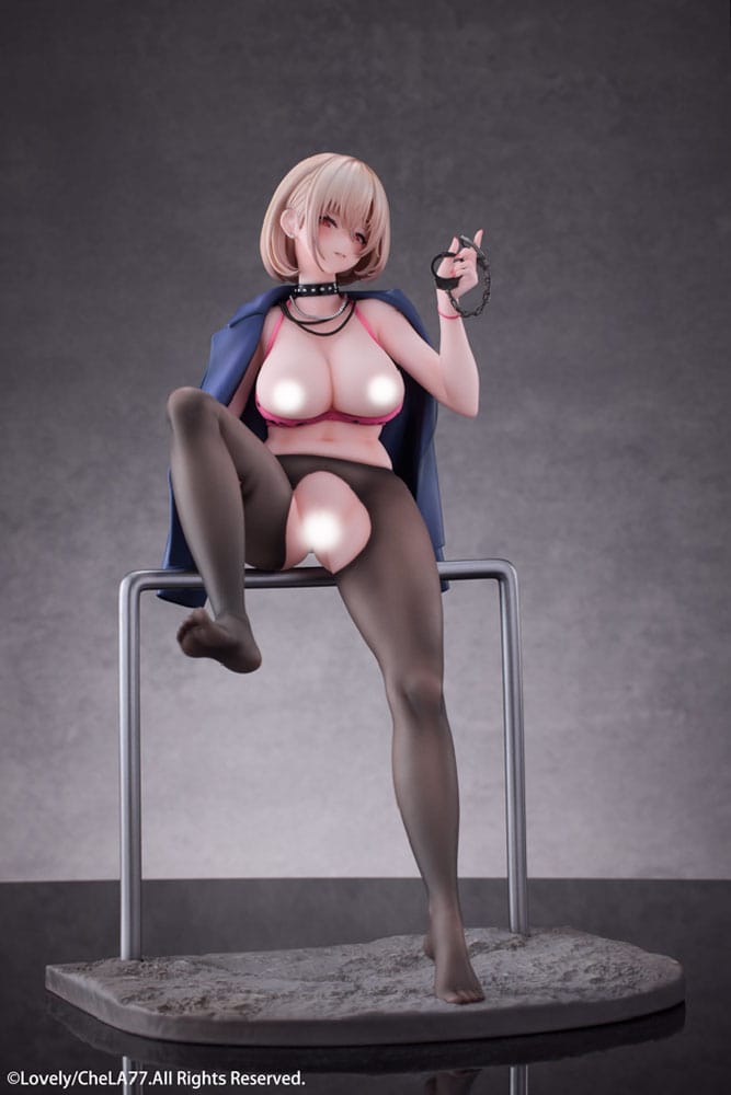 Original Illustration PVC Statue 1/6 Naughty Police Woman Illustration by CheLA77 DX Edition 24 cm